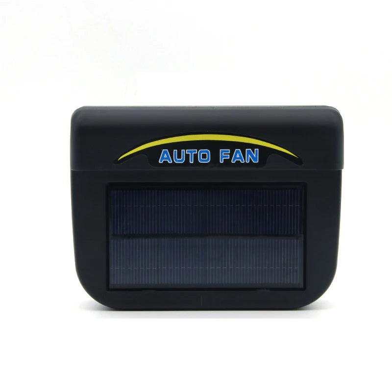 Auto Solar Powered Fan Portable Window Windshield Cooler Energy Saving Clean Air Exhaust Cooling Fan Window Ventilador Fan Acc